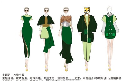 時(shí)尚視覺(jué)的筆觸 服裝插畫與時(shí)裝效果圖的藝術(shù)與功能